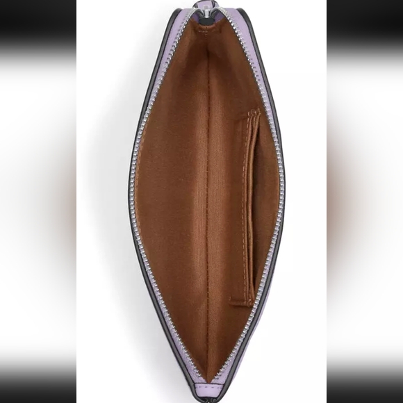 NWT Coach Purple Wristlet Clutch